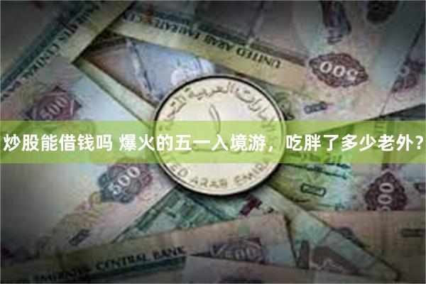 炒股能借钱吗 爆火的五一入境游，吃胖了多少老外？