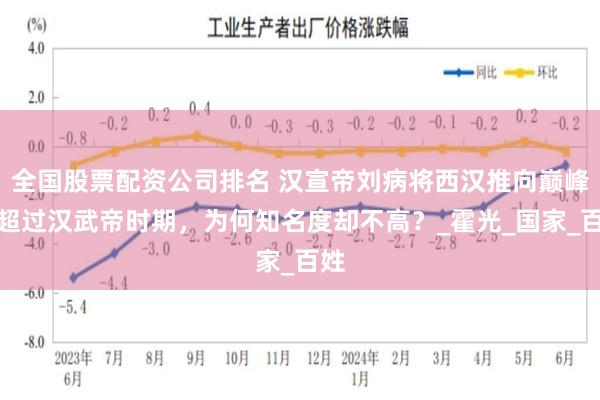 全国股票配资公司排名 汉宣帝刘病将西汉推向巅峰，超过汉武帝时