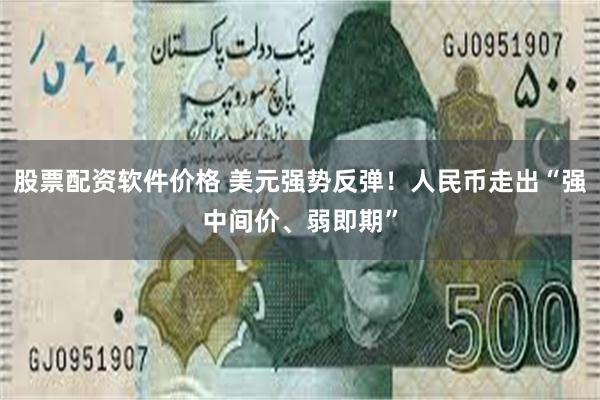股票配资软件价格 美元强势反弹！人民币走出“强中间价、弱即期