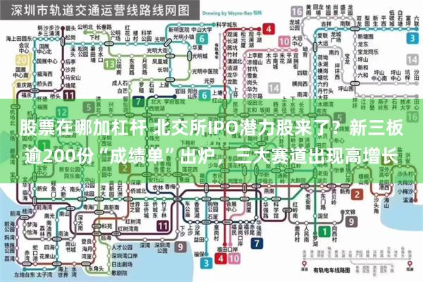 股票在哪加杠杆 北交所IPO潜力股来了？新三板逾200份“成绩单”出炉，三大赛道出现高增长