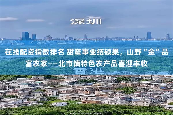 在线配资指数排名 甜蜜事业结硕果，山野“金”品富农家——北市镇特色农产品喜迎丰收
