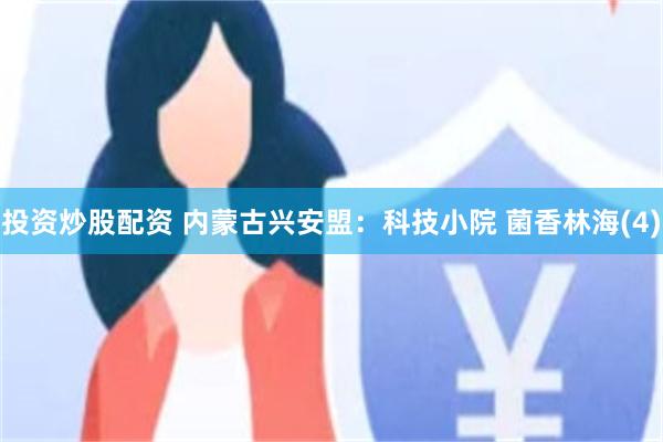 投资炒股配资 内蒙古兴安盟：科技小院 菌香林海(4)